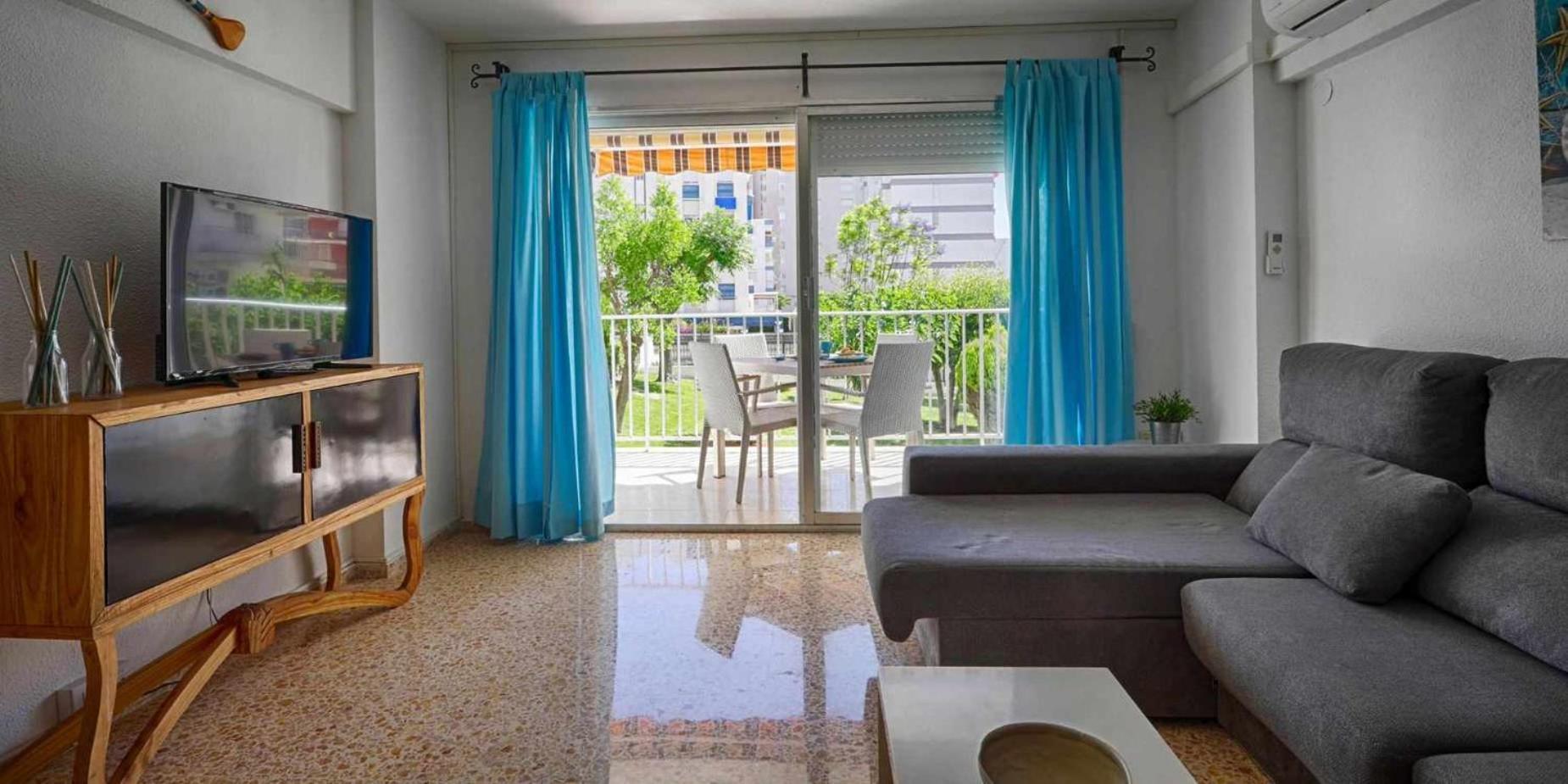 Apartamento Brasil Mar Playa de Gandia Esterno foto